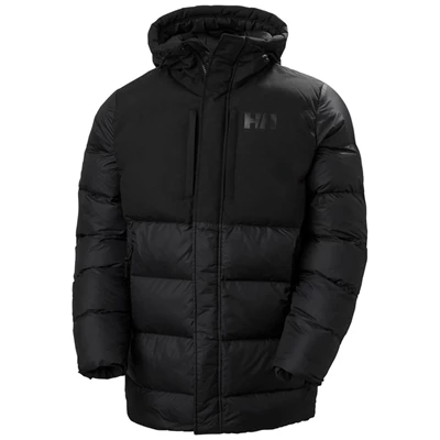 Helly Hansen Active Puffy Long Vinterjakker Herre Sort | 76038KYND