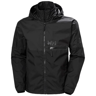 Helly Hansen Active Stride Regnjakker Herre Sort | 68270JYTB