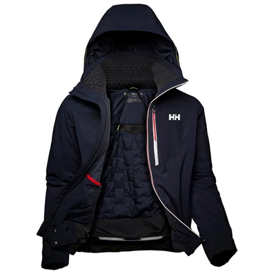 Helly Hansen Alpha Lifaloft Insulated Skijakker Herre Mørkeblå | 60298VSXD