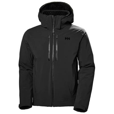 Helly Hansen Alpha Lifaloft Insulated Skijakker Herre Sort | 79081ZKMA