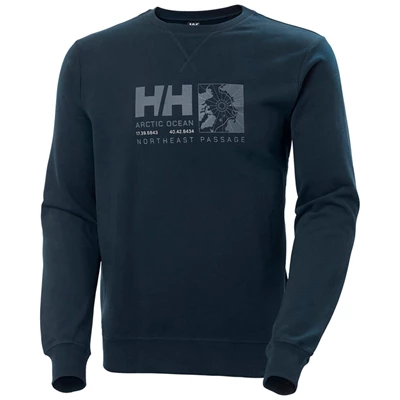 Helly Hansen Arctic Ocean Sweat Trøjer Herre Mørkeblå | 85942AMNZ