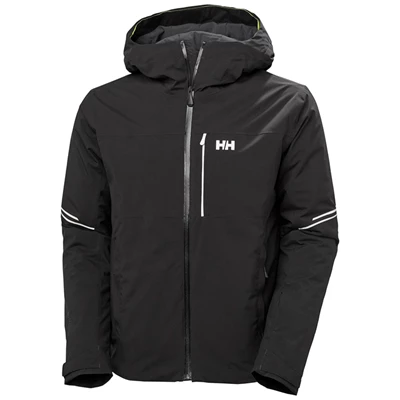 Helly Hansen Carv Lifaloft Insulated Skijakker Herre Sort | 28745CSLP