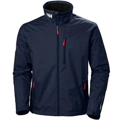 Helly Hansen Crew Casual Jakker Herre Mørkeblå | 28609PGTB