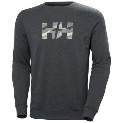 Helly Hansen F2f Organic Bomulds Sweatshirts Herre Grå | 61245KIQP