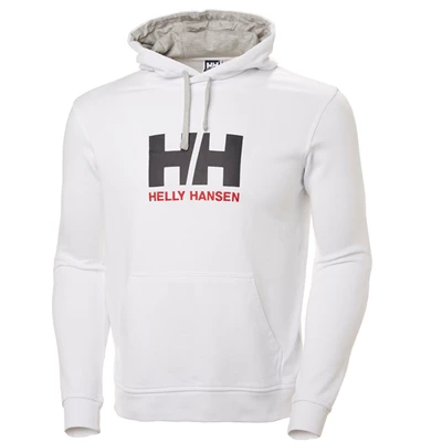 Helly Hansen Hh Logo Hætte Sweatshirts Herre Hvide | 59612YSGK