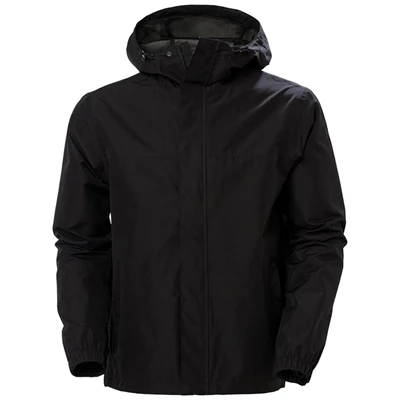 Helly Hansen Juell Regnjakker Herre Sort | 90416JWLQ