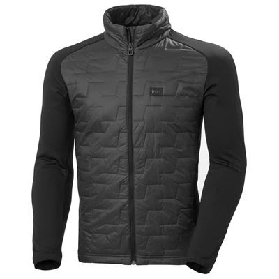 Helly Hansen Lifaloft Hybrid Casual Frakker Herre Sort | 59861ANIV