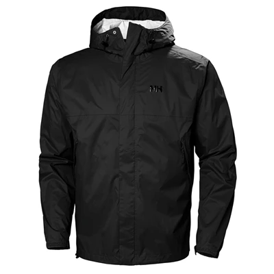 Helly Hansen Loke Regnjakker Herre Sort | 23879OBAC