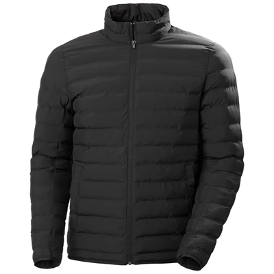 Helly Hansen Mono Materialer Casual Jakker Herre Sort | 17542LZER