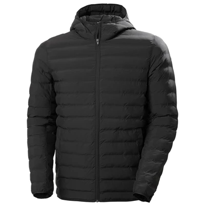 Helly Hansen Mono Materialer Hætte Casual Jakker Herre Sort | 48732QNTZ