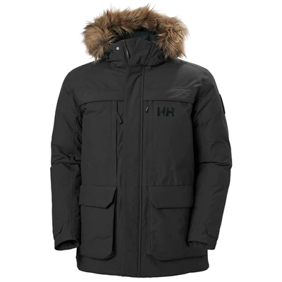 Helly Hansen Nordsjo Parka Jakker Herre Sort | 98365SOPZ