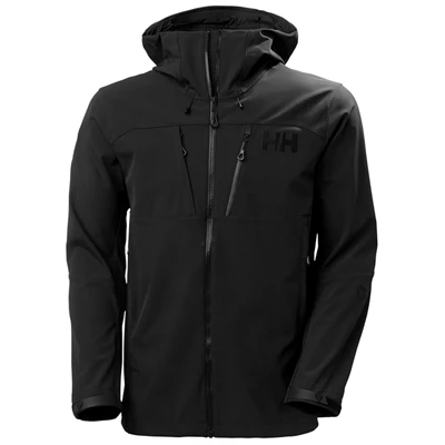 Helly Hansen Odin Mountain Soft Vandrejakker Herre Sort | 54368YEJT