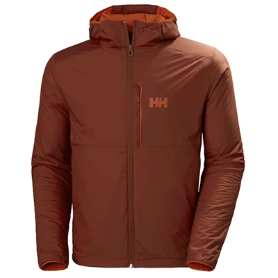 Helly Hansen Odin Stretch Hætte Light Isolerede Jakker Herre Brune | 20481PTSA