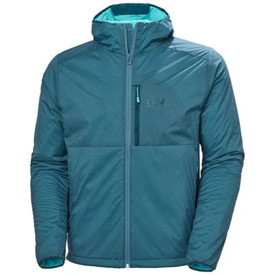 Helly Hansen Odin Stretch Hætte Light Mellemlag Herre Turkis | 07169SNHY