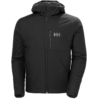 Helly Hansen Odin Stretch Hætte Udendørs Jakker Herre Sort | 86025GCHD