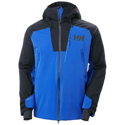 Helly Hansen Powder Skijakker Herre Blå | 73681PEHA