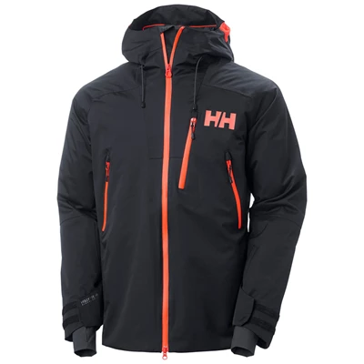 Helly Hansen Powder Skijakker Herre Sort | 46351IVHK