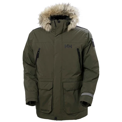 Helly Hansen Reine Parka Jakker Herre Grå | 61283NUZW