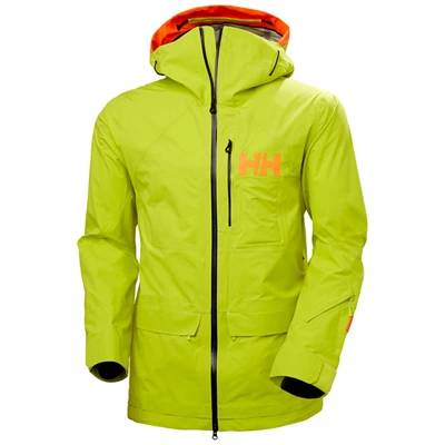 Helly Hansen Ridge Infinity Skijakker Herre Lysegrøn | 73184CYBN