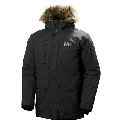 Helly Hansen Svalbard Casual Jakker Herre Sort | 04281EKOZ