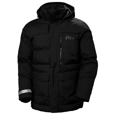 Helly Hansen Tromsoe Casual Jakker Herre Sort | 15470PAWB