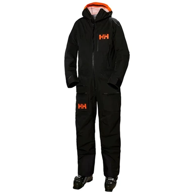 Helly Hansen Ullr Chugach Infinity Powder Suit Skibukser Herre Sort | 93712BVUT