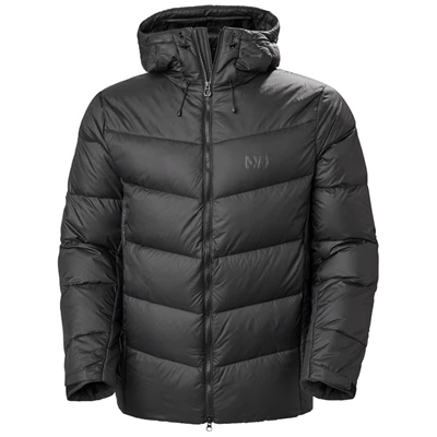 Helly Hansen Verglas Icefall Dunjakker Herre Sort | 78013JGER