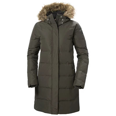 Helly Hansen W Aden Dunjakker Dame Sort | 84719OCVI