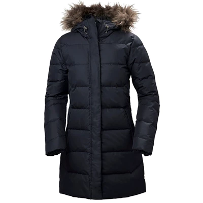 Helly Hansen W Aden Parka Jakker Dame Mørkeblå | 65012FXGU