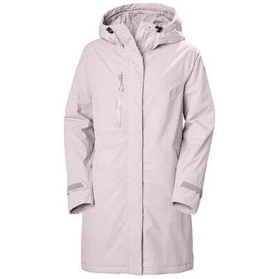 Helly Hansen W Adore Insulated Rain Parka Jakker Dame Grå | 87295OLSA