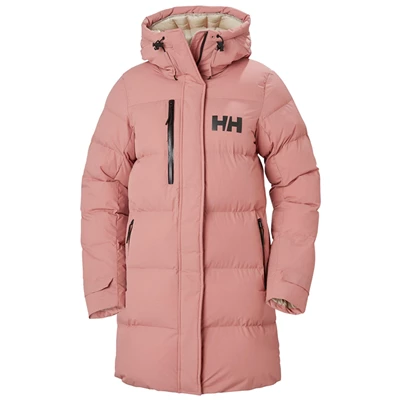 Helly Hansen W Adore Puffy Casual Jakker Dame Grå Lyserød | 12807BOAH