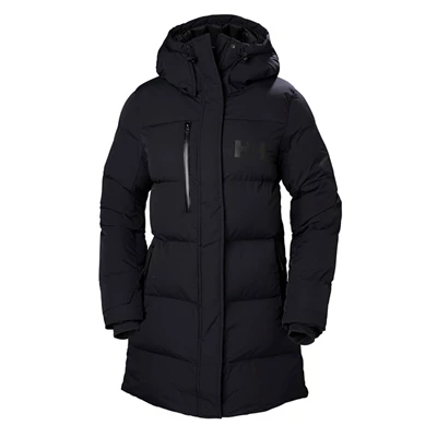 Helly Hansen W Adore Puffy Parka Jakker Dame Sort | 13972VWJN