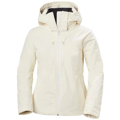 Helly Hansen W Alphelia Lifaloft Insulated Skijakker Dame Hvide | 07953GJVQ