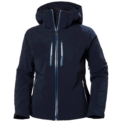 Helly Hansen W Alphelia Lifaloft Insulated Skijakker Dame Mørkeblå | 39581JWSO