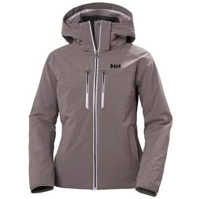 Helly Hansen W Alphelia Lifaloft Insulated Skijakker Dame Grå | 62845KBSU