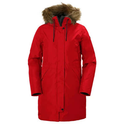 Helly Hansen W Alva 2.0 Parka Jakker Dame Rød | 93128KJAH