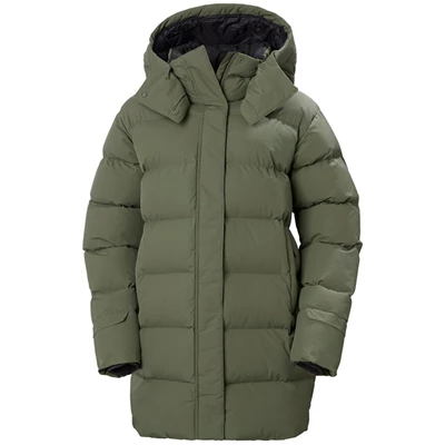 Helly Hansen W Aspire Puffy Vinterjakker Dame Grøn | 60341TUZY