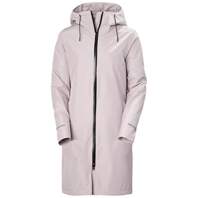 Helly Hansen W Aspire Rain Parka Jakker Dame Grå | 95216PYBV