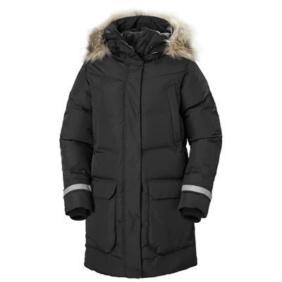 Helly Hansen W Bouvet Dunjakker Dame Sort | 60798YPME