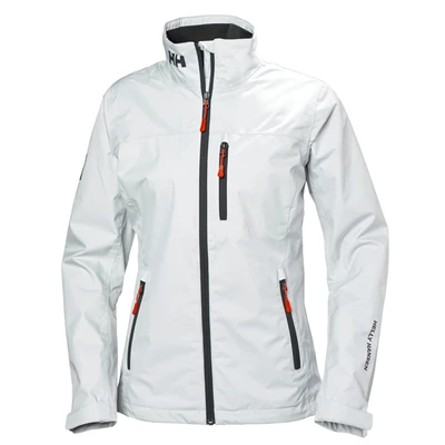 Helly Hansen W Crew Casual Jakker Dame Hvide | 47102VFDB