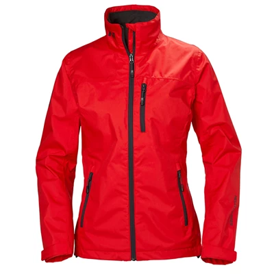 Helly Hansen W Crew Casual Jakker Dame Rød | 41870BYSN