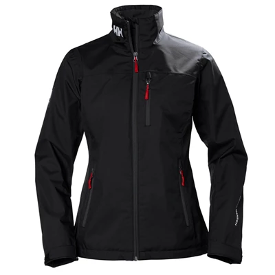 Helly Hansen W Crew Mellemlag Casual Jakker Dame Sort | 21507DACH