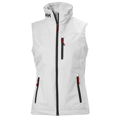 Helly Hansen W Crew Sejlerjakker Dame Hvide | 67918MRXE