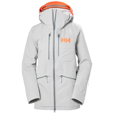 Helly Hansen W Elevation Infinity Jkt Skijakker Dame Grå | 50634PYRW