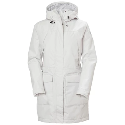 Helly Hansen W Frida Insulated Parka Jakker Dame Grå | 98641OAYU