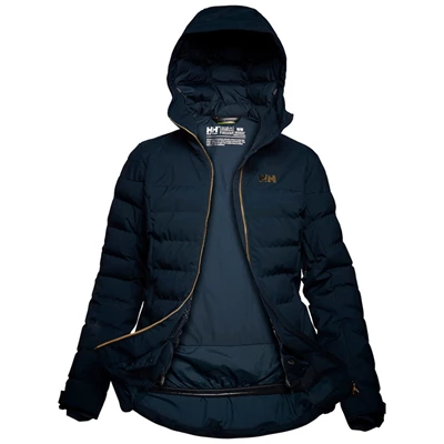 Helly Hansen W Imperial Puffy Skijakker Dame Mørkeblå | 80971CKAW