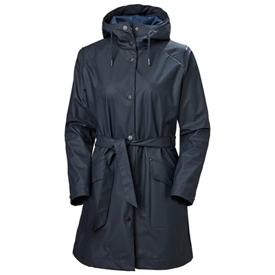 Helly Hansen W Kirkwall Ii Regnjakker Dame Mørkeblå | 76285PCIU