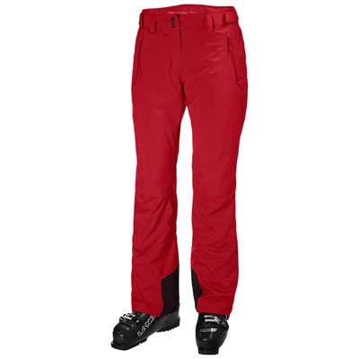 Helly Hansen W Legendary Insulated Skibukser Dame Rød | 82643RJDQ