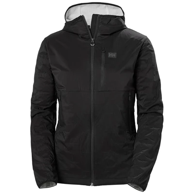 Helly Hansen W Lifaloft Air Hætte Mellemlag Dame Sort | 17650CIPU