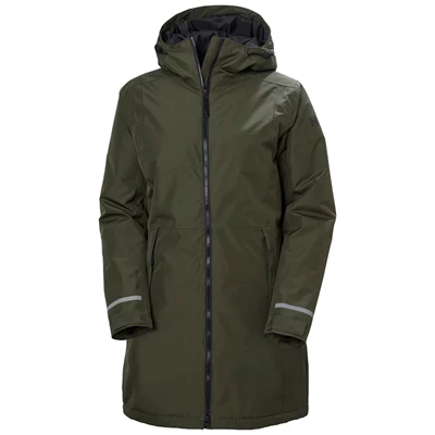 Helly Hansen W Lisburn Insulated Parka Jakker Dame Grå | 18462WQEX